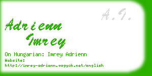 adrienn imrey business card